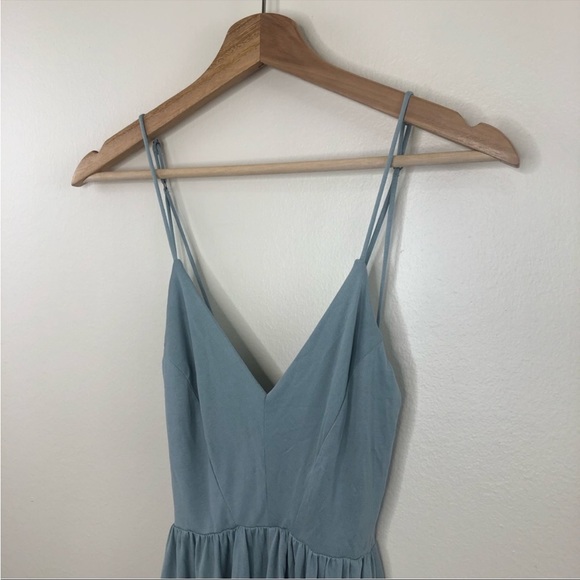 NWT urban outfitters silence + noise blue cami romper size xs - Picture 4 of 7